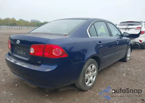 2007 Kia Optima Lx from USA, damaged, VIN KNAGE123975156643